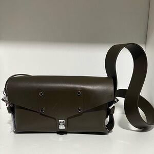 All Saints Miro Leather Satchel
